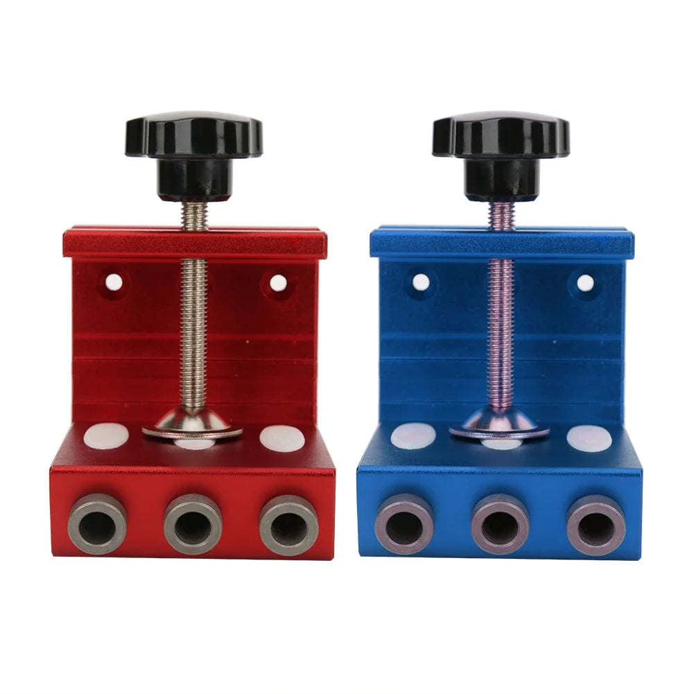Pocket Hole Drill Guide Aluminum Alloy Household Woodworking Punch