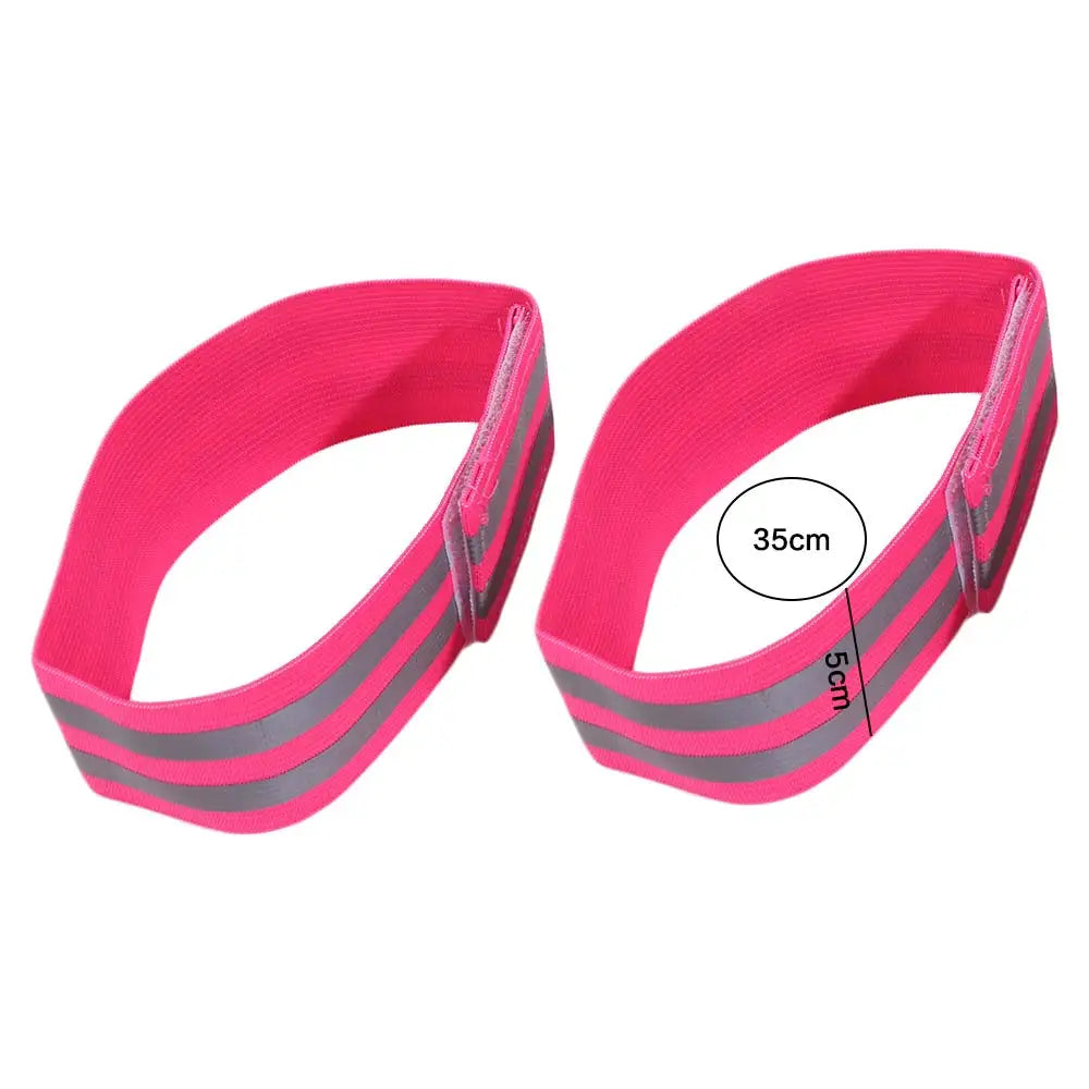 8-Pack Reflective Armbands – High Visibility Safety Straps
