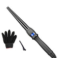 Tourmaline Ceramic Curling Iron with LCD Display | 80–210°C