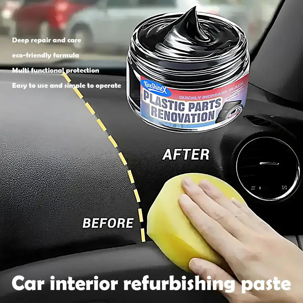 Car Interior Scratch Repair Cream | Plastic & Tire Restorer