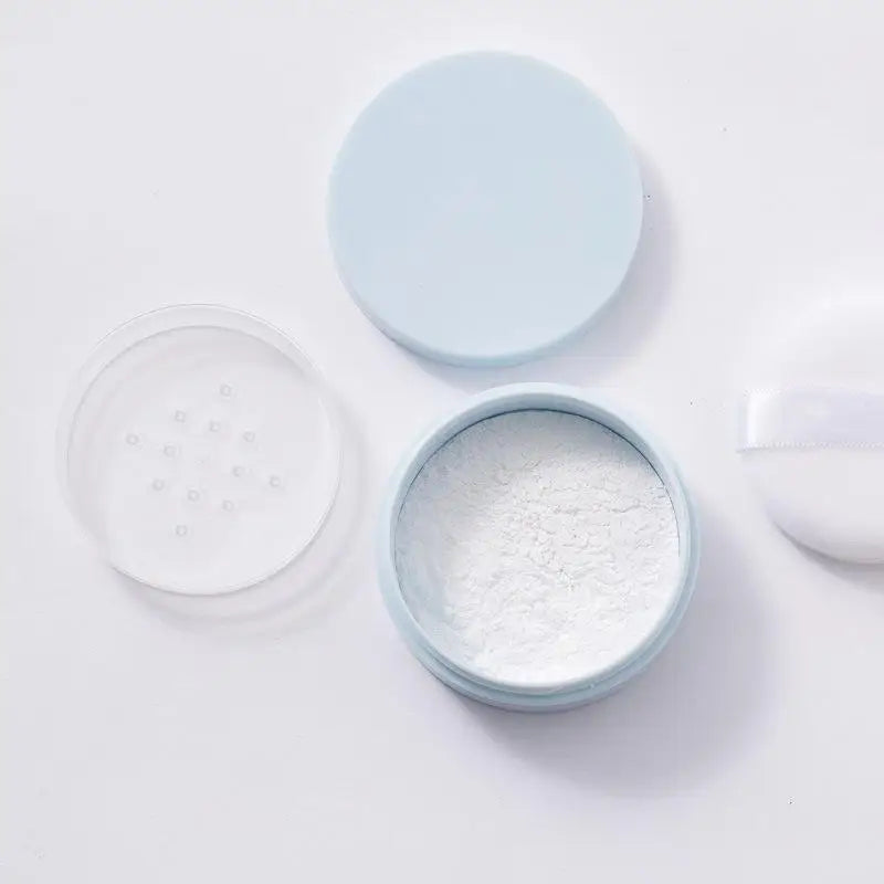 5g Refillable Loose Powder Jar with Puff & Sifter Lid