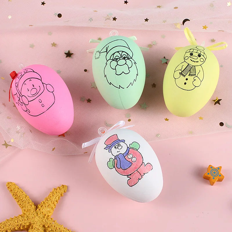 Easter Eggs Diy Hand-painted Christmas