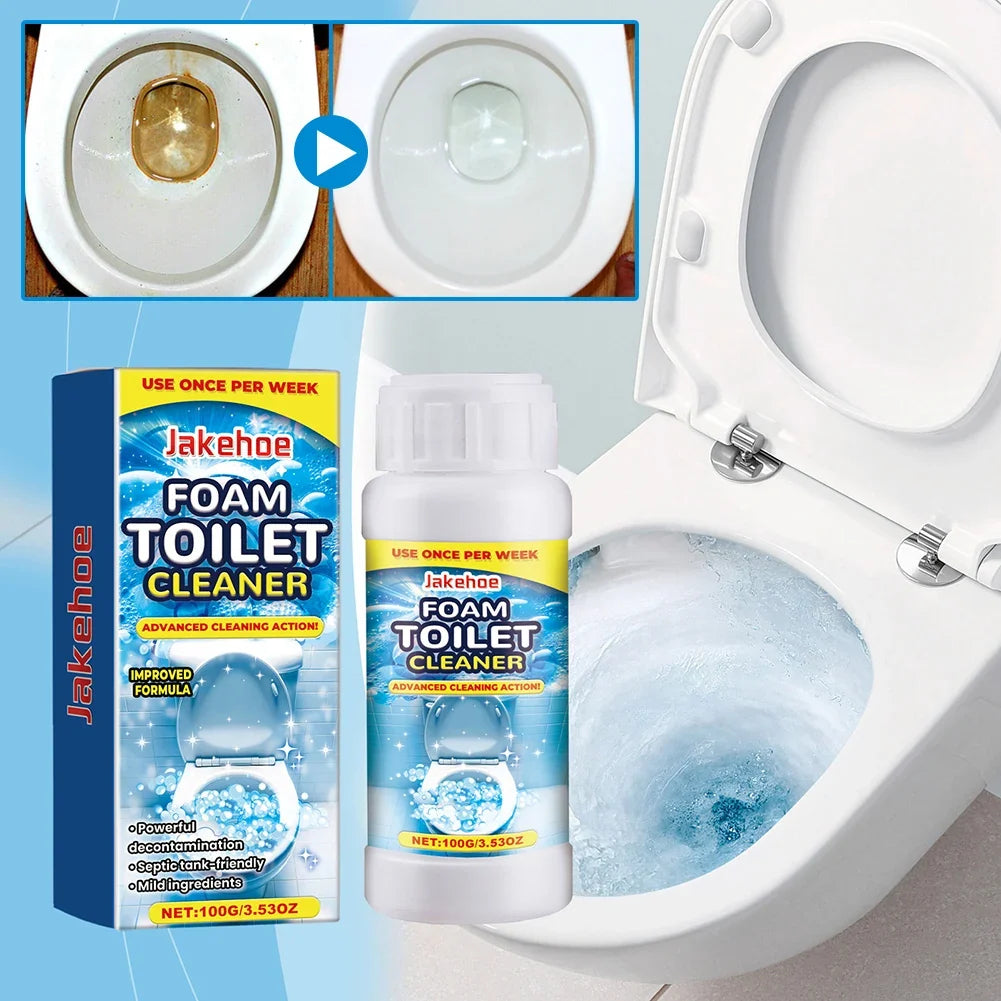360° Foaming Toilet Bowl Cleaner – Descaling & Deodorizing