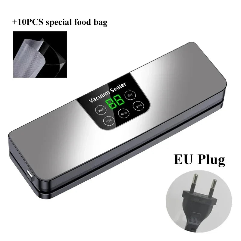 HOMEFISH Vacuum Sealer Machine – 26CM Wide Seal & UV Light