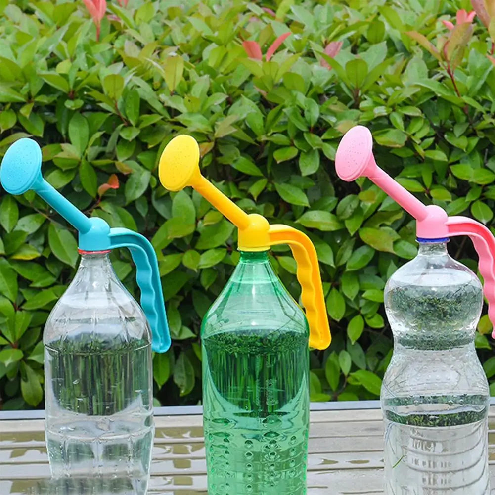 Bottle Top Plant Waterer – Dual Sprinkler & Stream Nozzle Set
