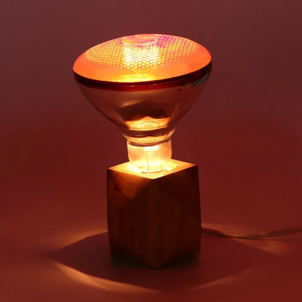 Infrared Heat Lamp 100–275W Quartz Glass E27 Breeding Bulb