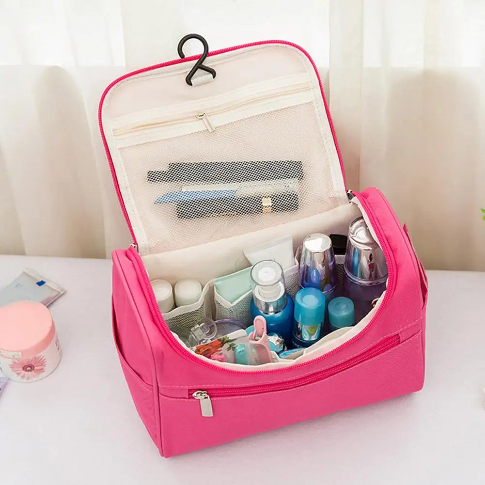 Travel Wash Makeup Bag Large Capacity Cosmetic Organizer Waterproof