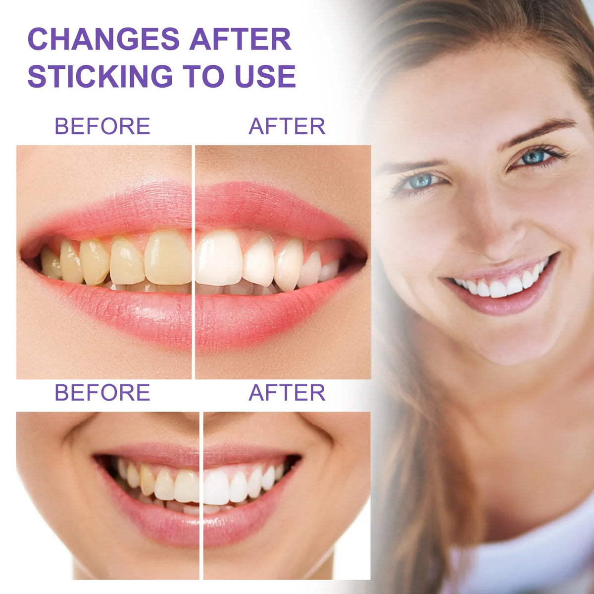 EELHOE Purple Whitening Toothpaste – Color Correcting 30ml