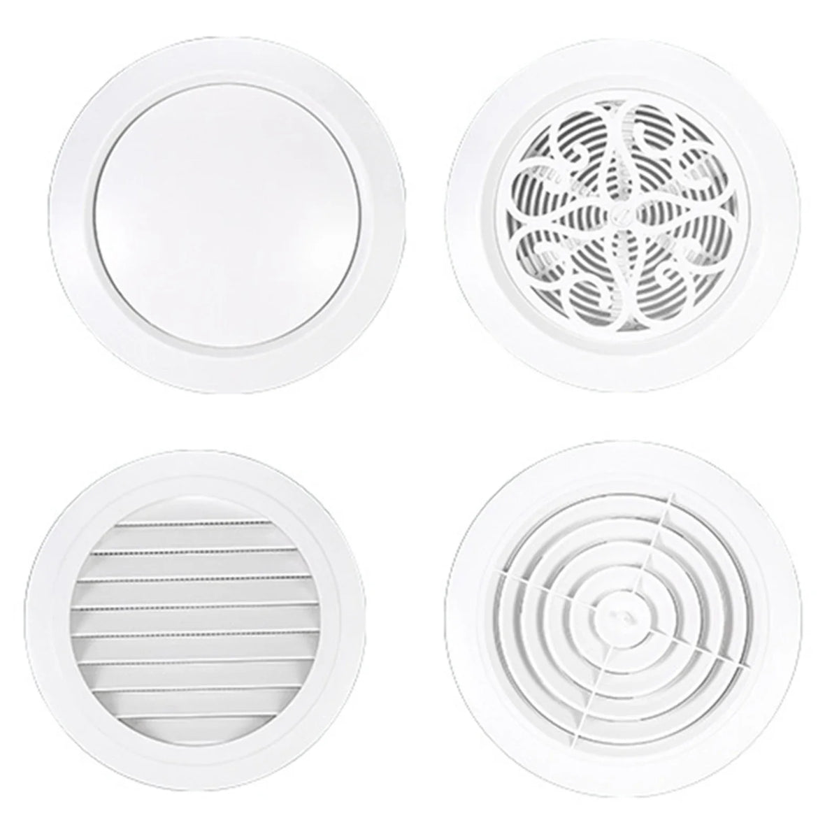 Adjustable Air Vent Cover Ventilation Grill with Screen Mesh