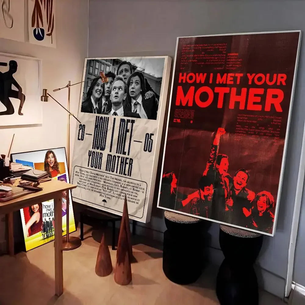 How I Met Your Mother Wall Poster – Self-Adhesive Decor