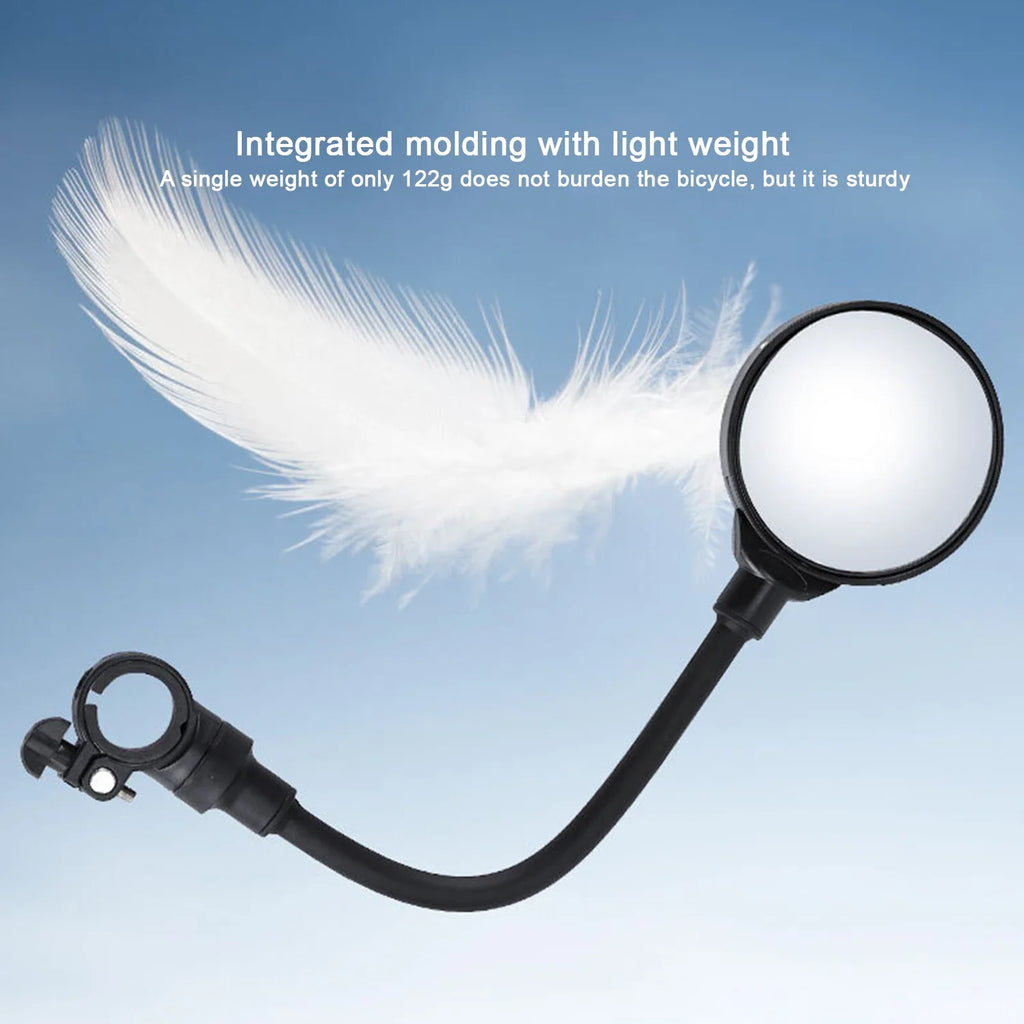Adjustable Handlebar Rear View Mirror for Bike & Moped