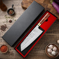 Professional Japanese Chef Knife | Hand-Forged Steel & Wood