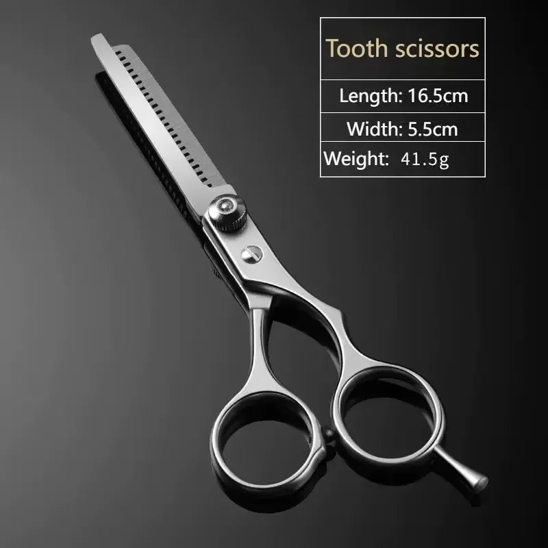6-Inch Professional Hair Cutting & Thinning Scissors Set