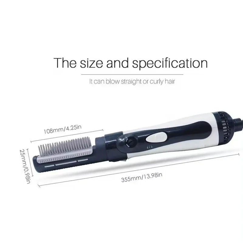 4-in-1 Hot Air Brush Hair Dryer Volumizer & Styler for Women