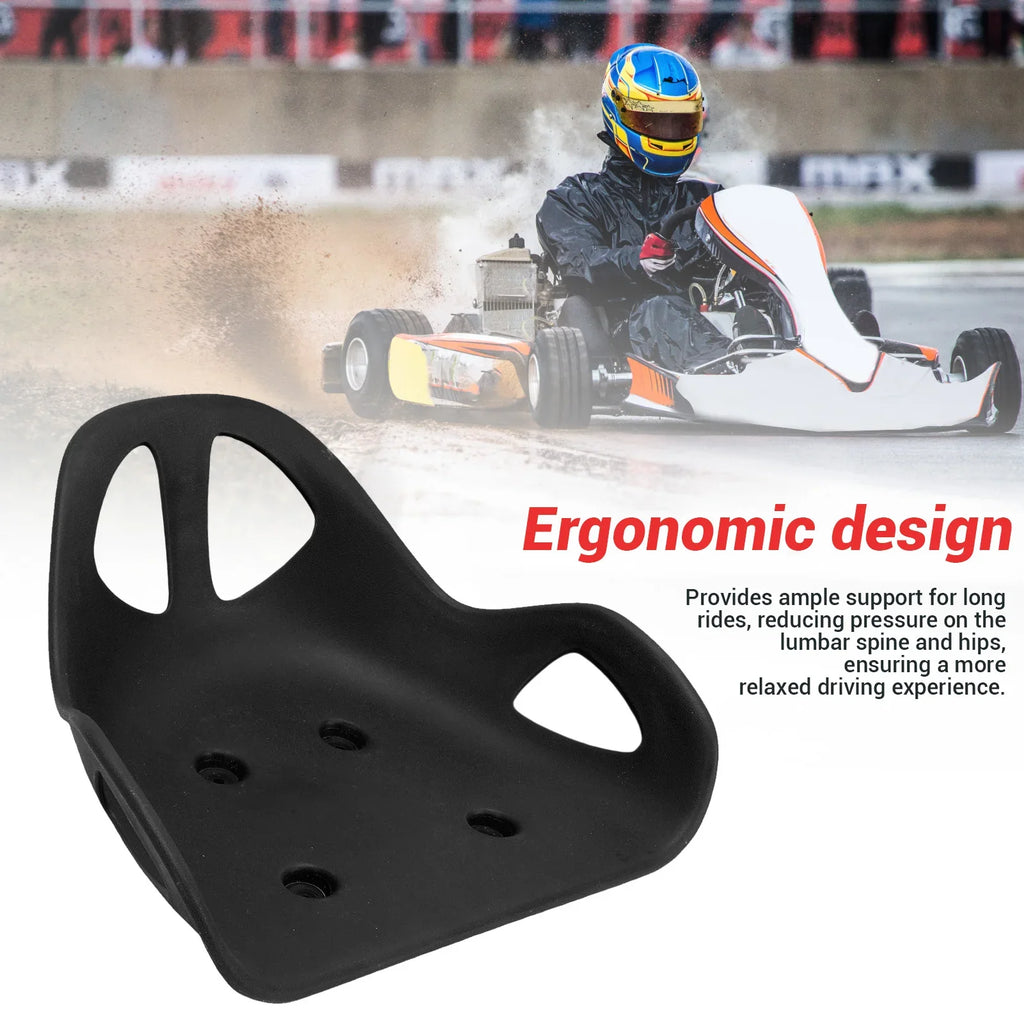 Ergonomic Go Kart Seat ABS Backrest | Drift Trike & Scooter