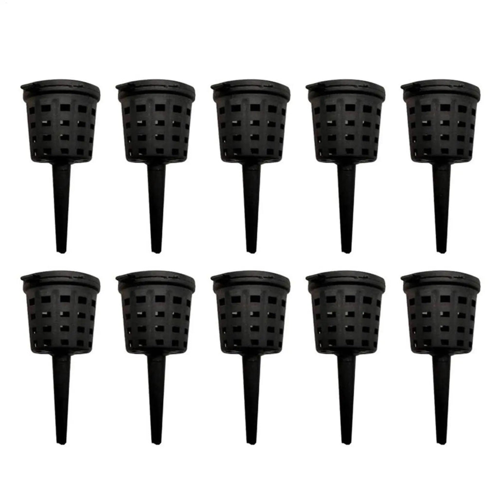 10-Pack Bonsai Slow Release Fertilizer Mesh Baskets with Lid