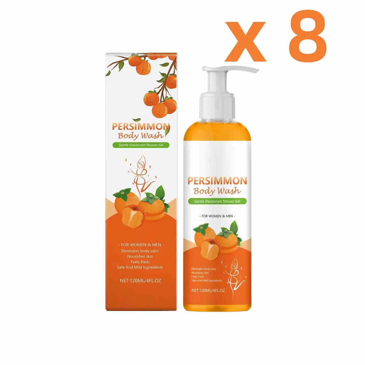 Moisturizing Brightening Body Wash Shower Gel 120ml