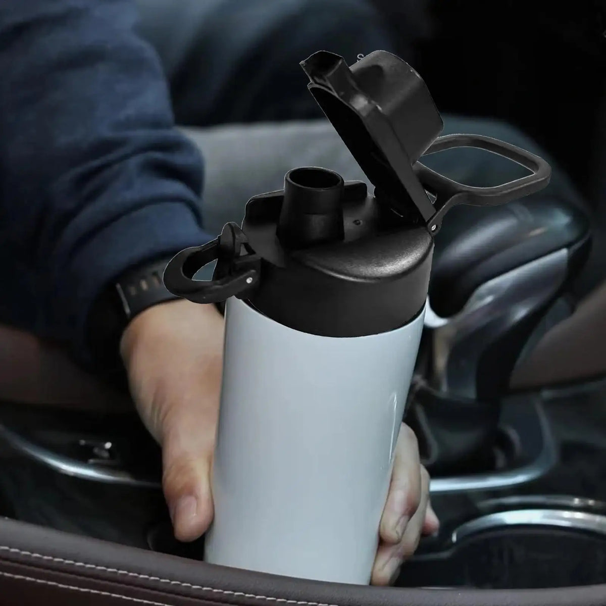 Wide Mouth Water Bottle Replacement Spout Lid | PP+TPR Cap
