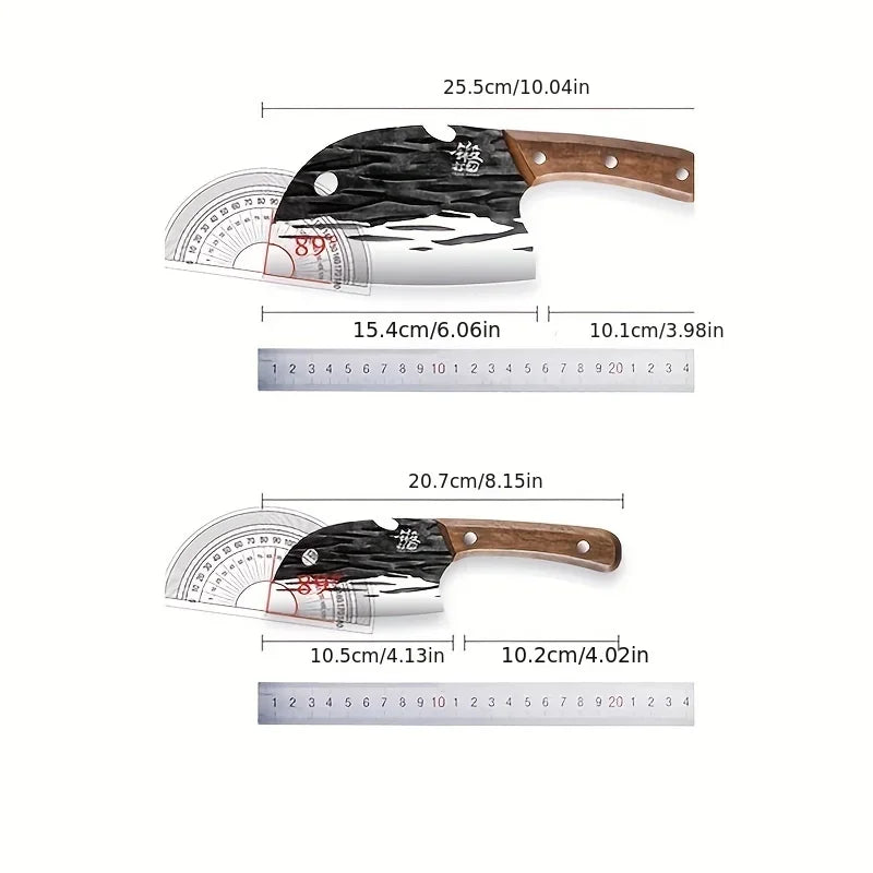 PLYS Chinese Chef's Knife – Stainless Steel Meat Cleaver