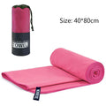 Quick-Dry Microfiber Sports Towel 40x80cm – Gym Beach Travel