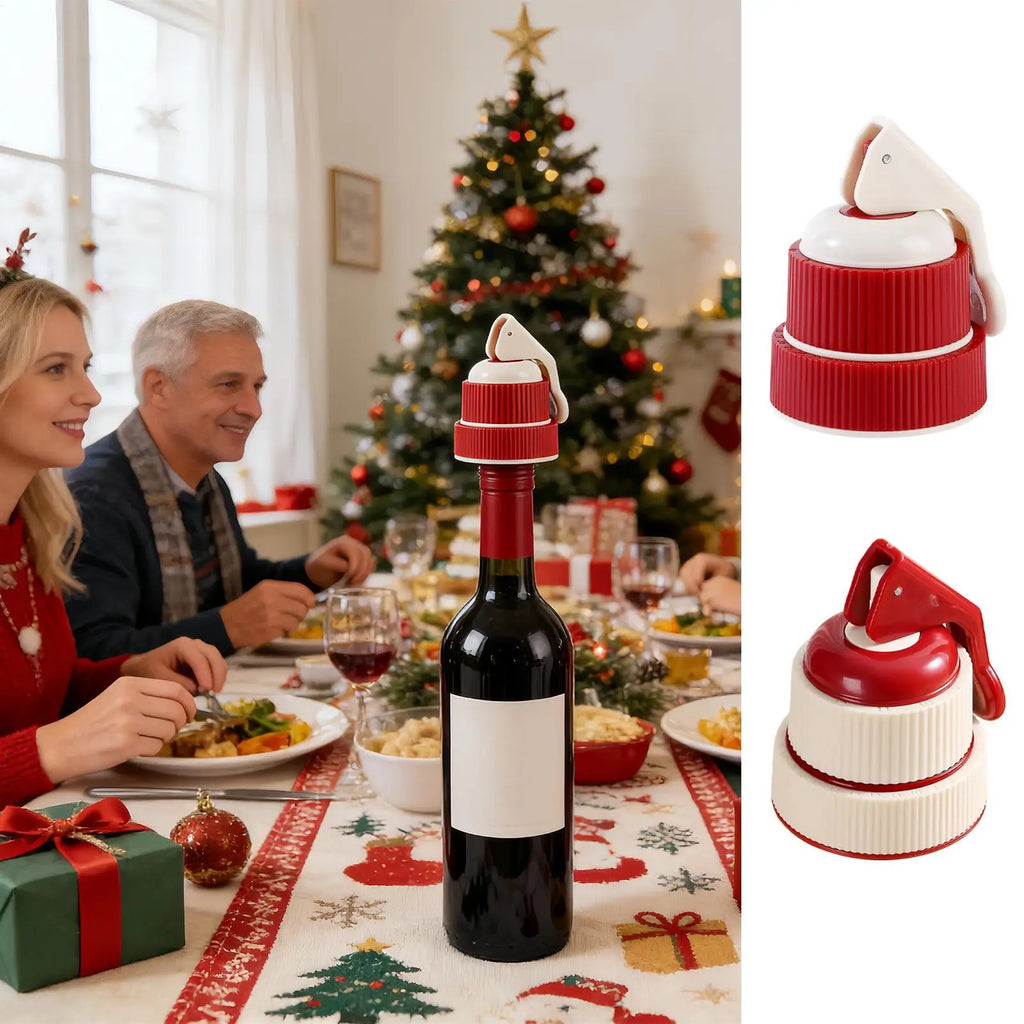 Wine Bottle Stopper with Time Scale – Airtight Beverage Preserver
