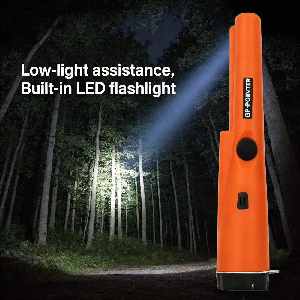 IP66 Waterproof Handheld Metal Detector Pinpointer | Coin & Gold
