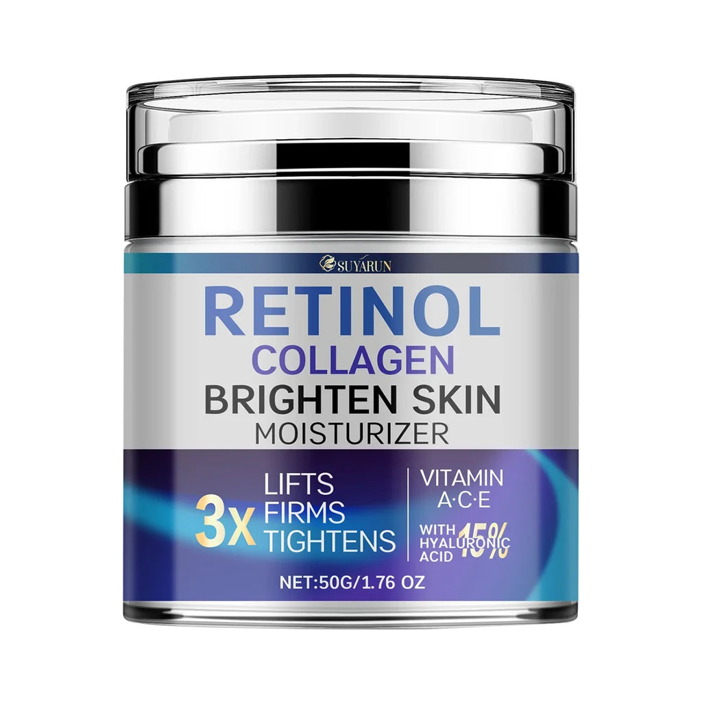 SUYARUN Retinol & Collagen Face Cream – Anti-Aging Moisturizer
