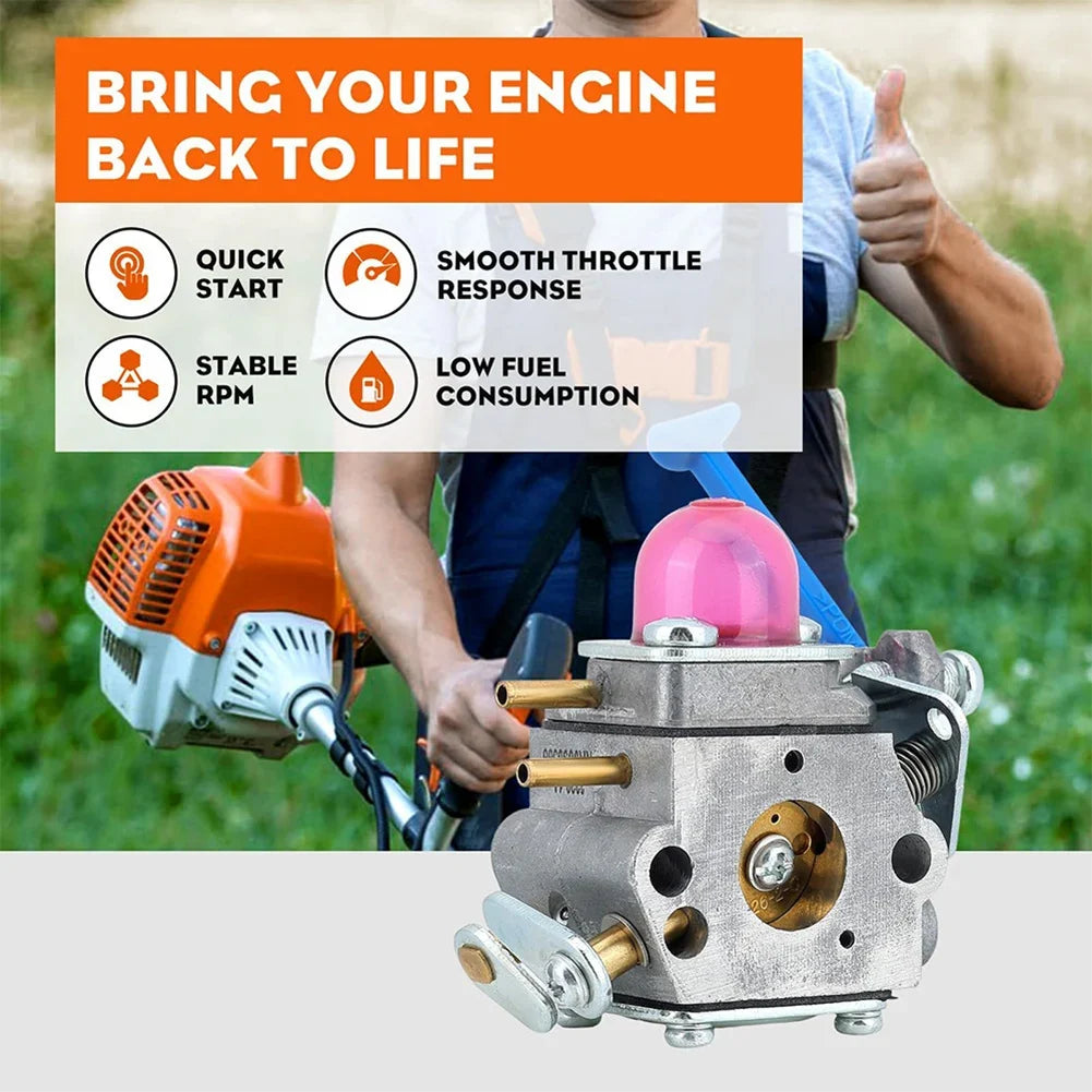 Carburetor Kit for String Trimmers & Brush Cutters W38 C1Q-W38