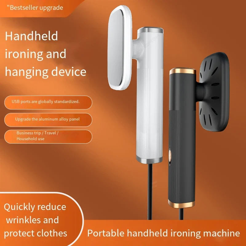 HOMEFISH Handheld Garment Steamer 360° USB Powered Fabric Steamer