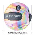 Golf Score Counter Portable Clicker Keeper Touch Reset Clip