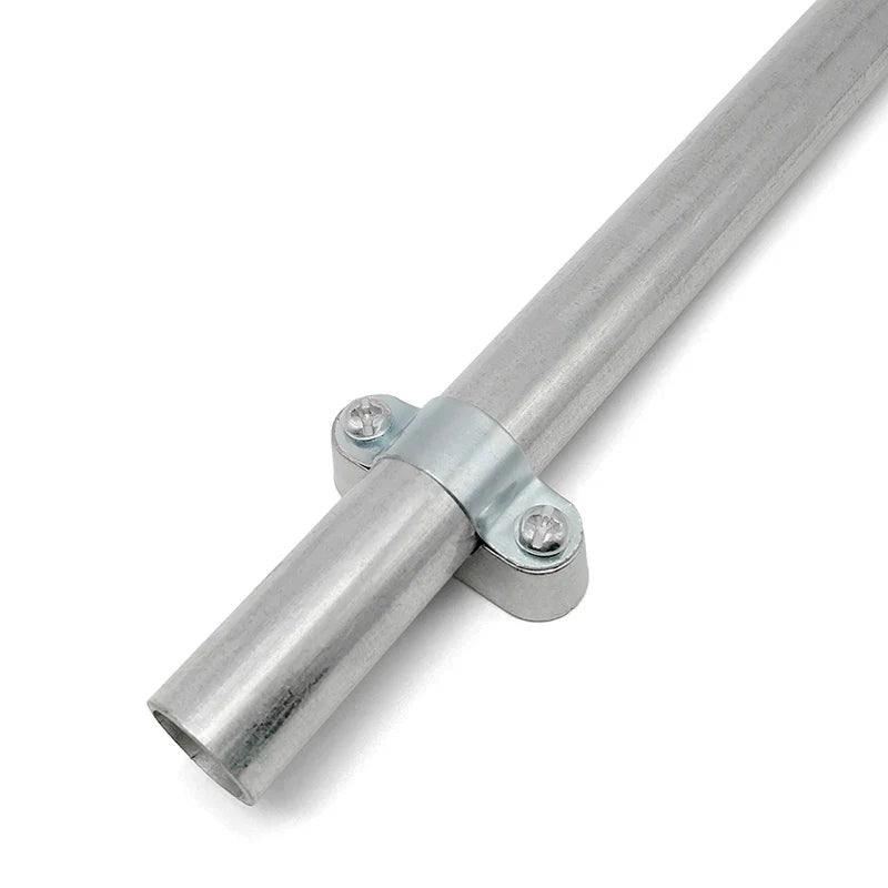 Aluminum Alloy Pipe Clamp Screw Wall Yards Away Card Line Clip 16 20