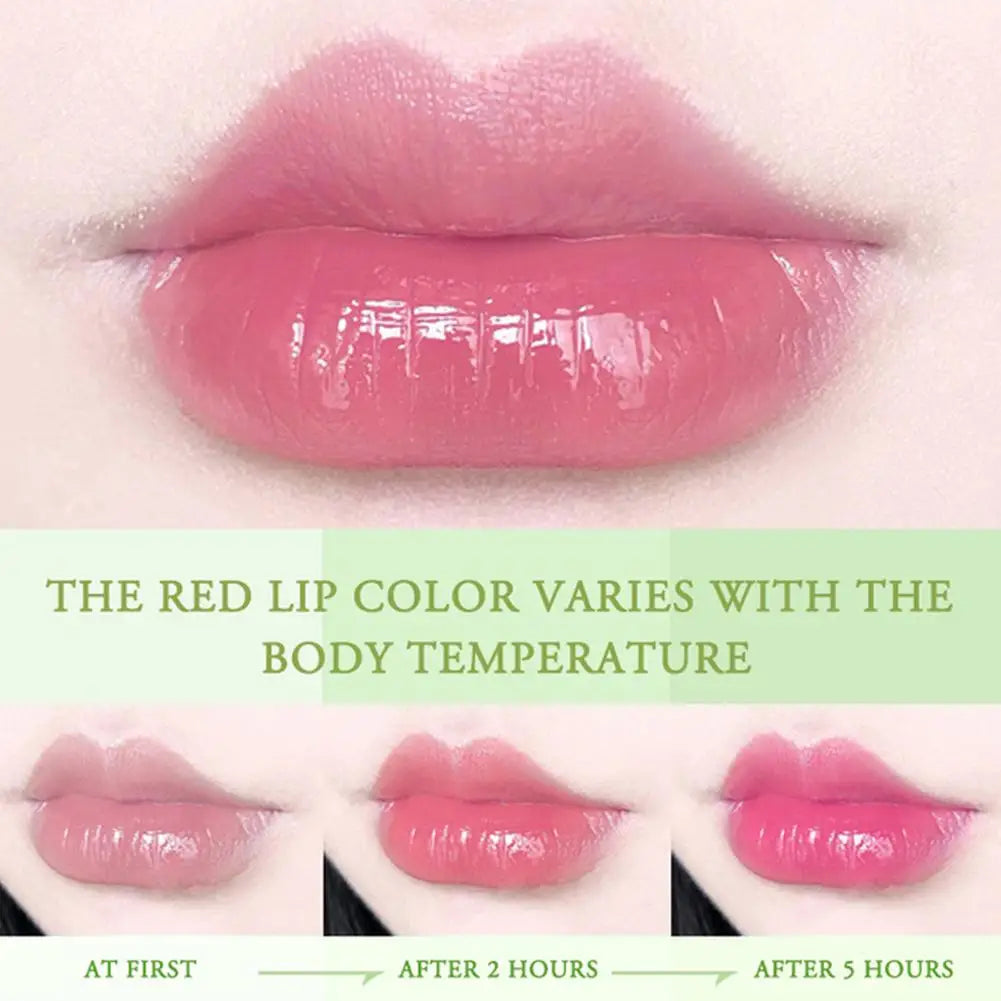 Color Changing Lipstick with Aloe Vera | Green to Pink, 3.5g