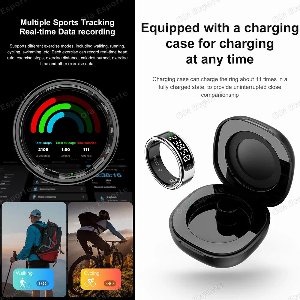 R11C Smart Ring – Heart Rate, Sleep & Blood Oxygen Tracker