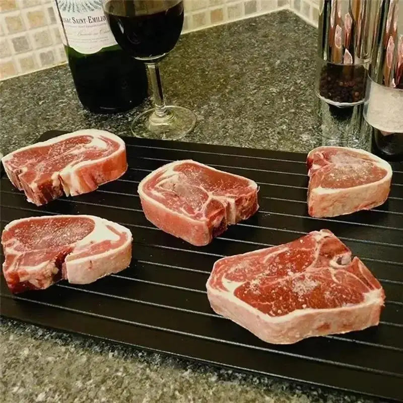 Quick Defrost Tray – Fast Thaw Frozen Meat & Food | S/M/L