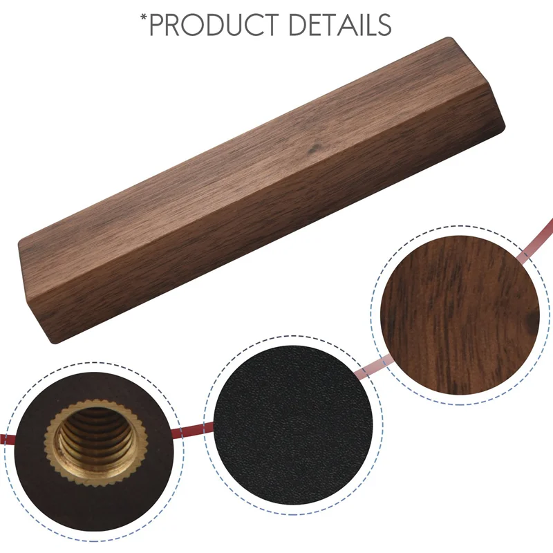 A36T-6X Wooden Chalkboard Tap Handle Beer Keg Tower Dispenser Bar