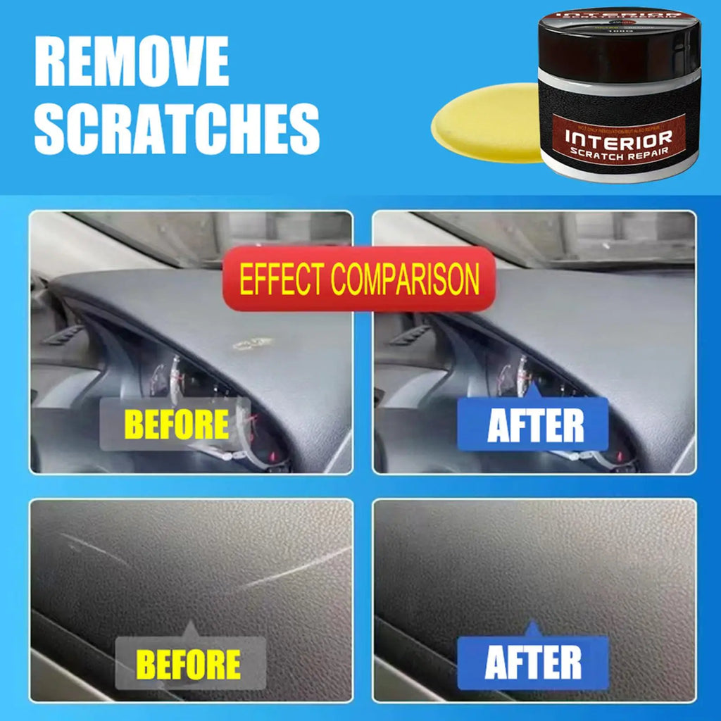 Car Dashboard Scratch Repair Paste 100g | UV Protection Wax