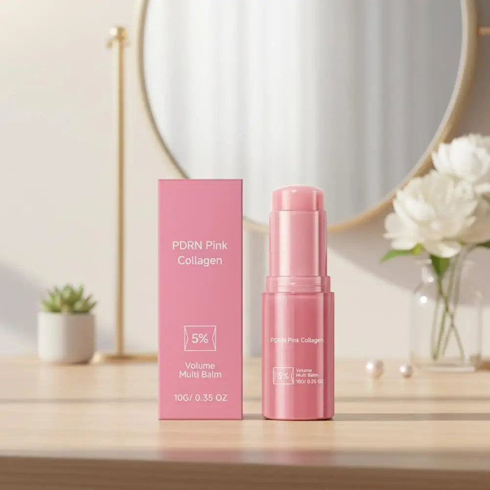 Pink Collagen Multi Balm Stick – Hydration & Lifting