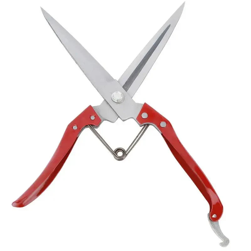 Manual Spring-Loaded Sheep Shear | Carbon Steel Wool Scissor