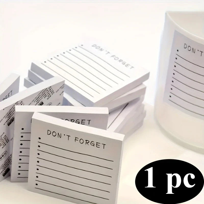 80-Sheet Self-Adhesive Sticky Notes – Memo Pads Home & Office