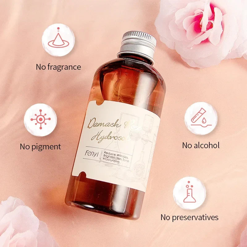 Damascus Rose Hydrosol Facial Toner 105ml – Moisturizing Rose Water