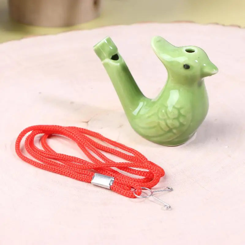 Ceramic Bird Water Whistle Set – Colorful Musical Toy 1–5 Pcs