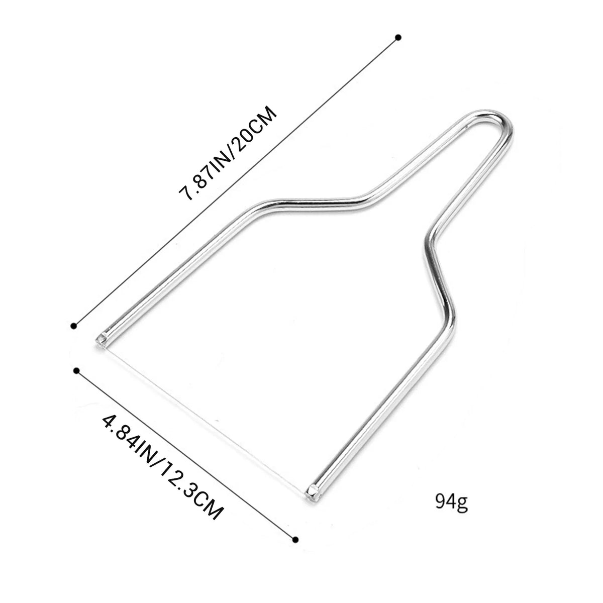 Stainless Steel Cheese Slicer & Cutter – Even Slices
