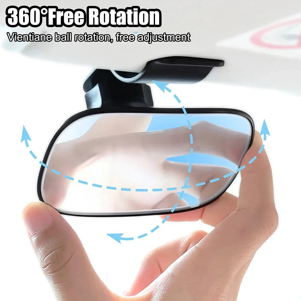 360° Rotatable Baby Car Mirror – Wide View Rear Seat Monitor
