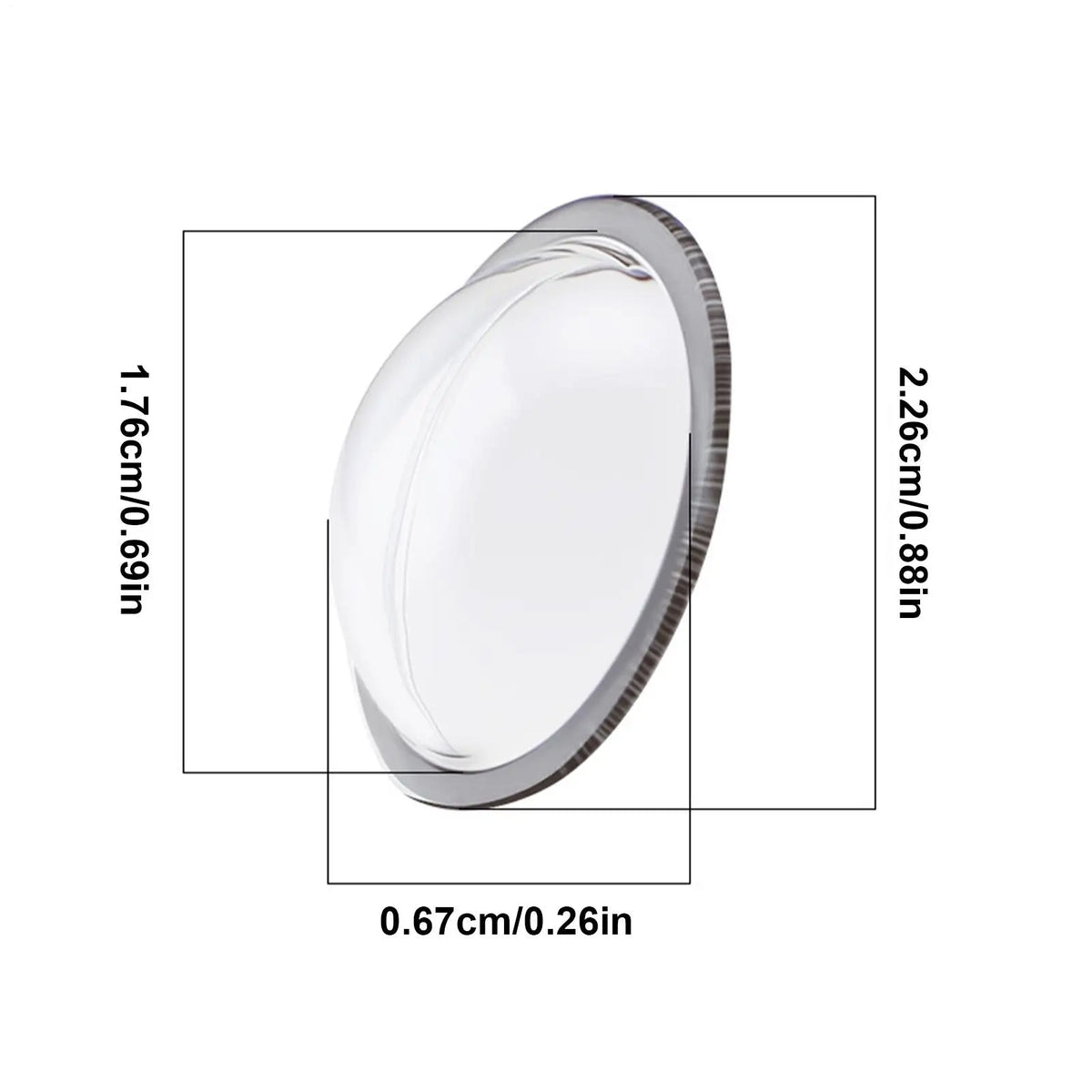 Car Backup Camera Lens Protector – Waterproof, Scratch-Guard 2pk