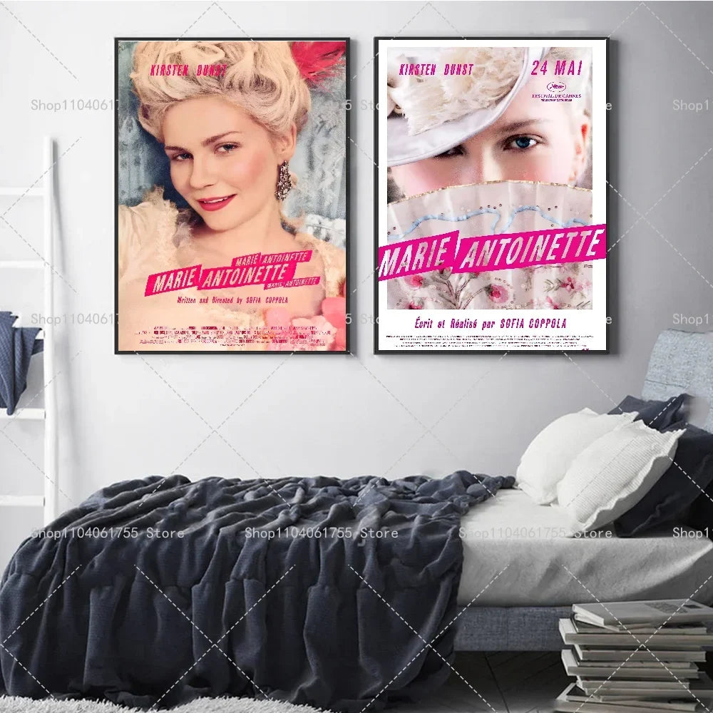 Marie Antoinette Movie Poster – Waterproof Self-Adhesive Wall Art