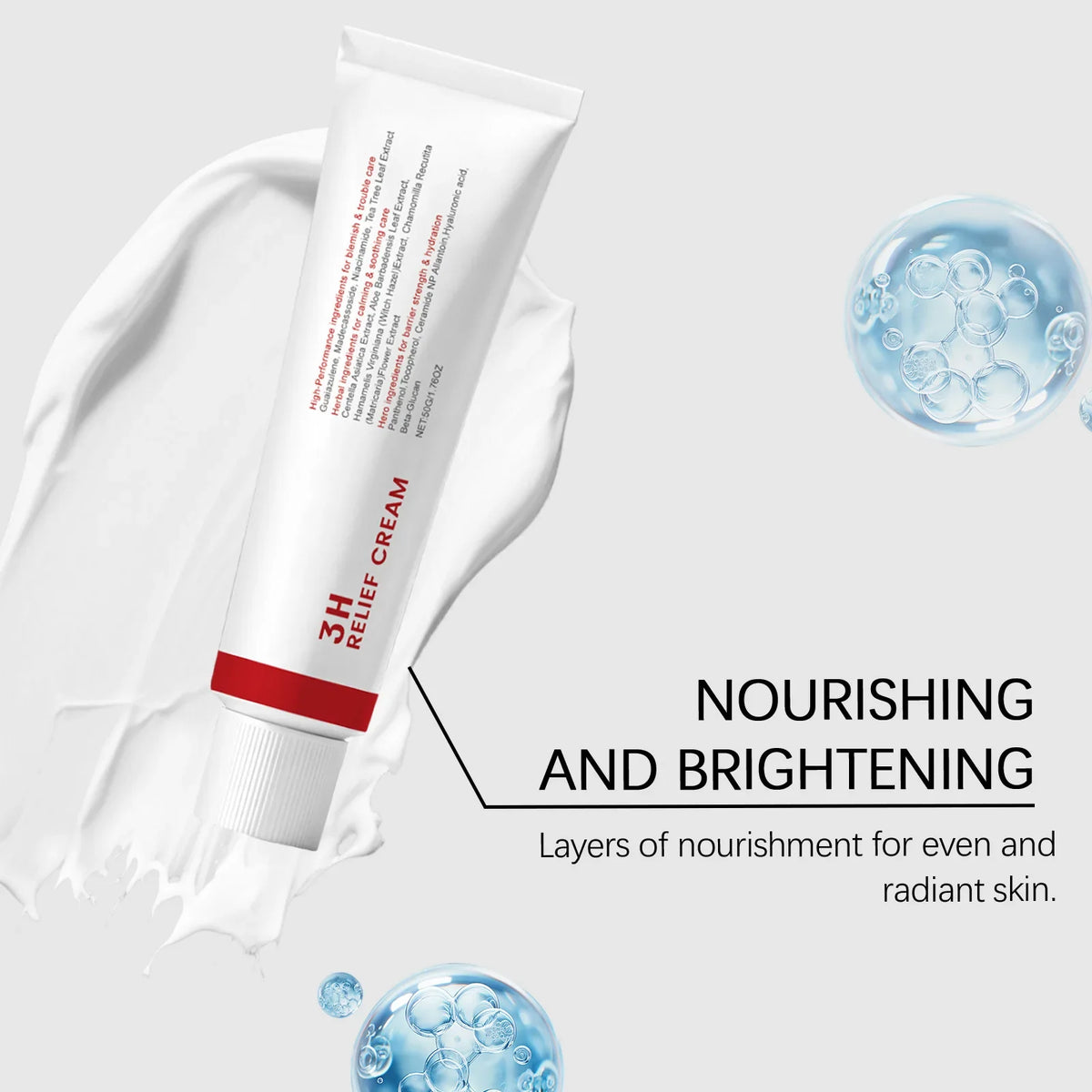 Centella & Nicotinamide Face Cream – Hydrate, Brighten & Calm