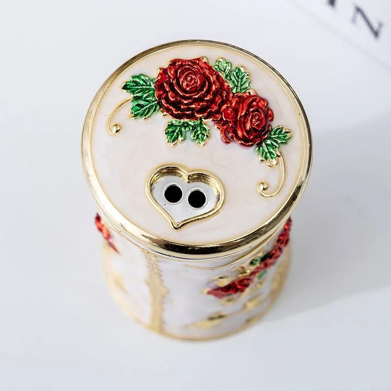 End Rose Portable Toothpick Bucket Restaurant Hotel KTV Living Room