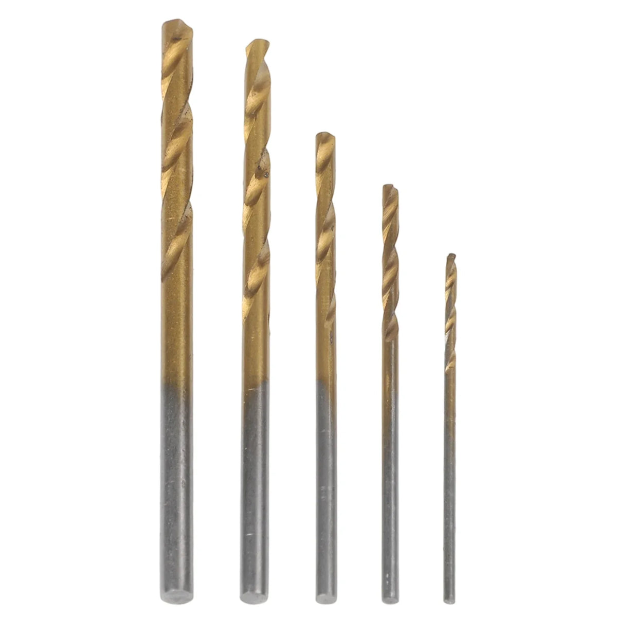 50pc Titanium HSS Twist Drill Bit Set 1–3mm | Metal & Wood