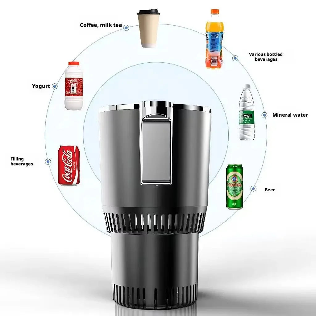 Car Smart Cooling & Heating Cup | Digital Display 12V Mug