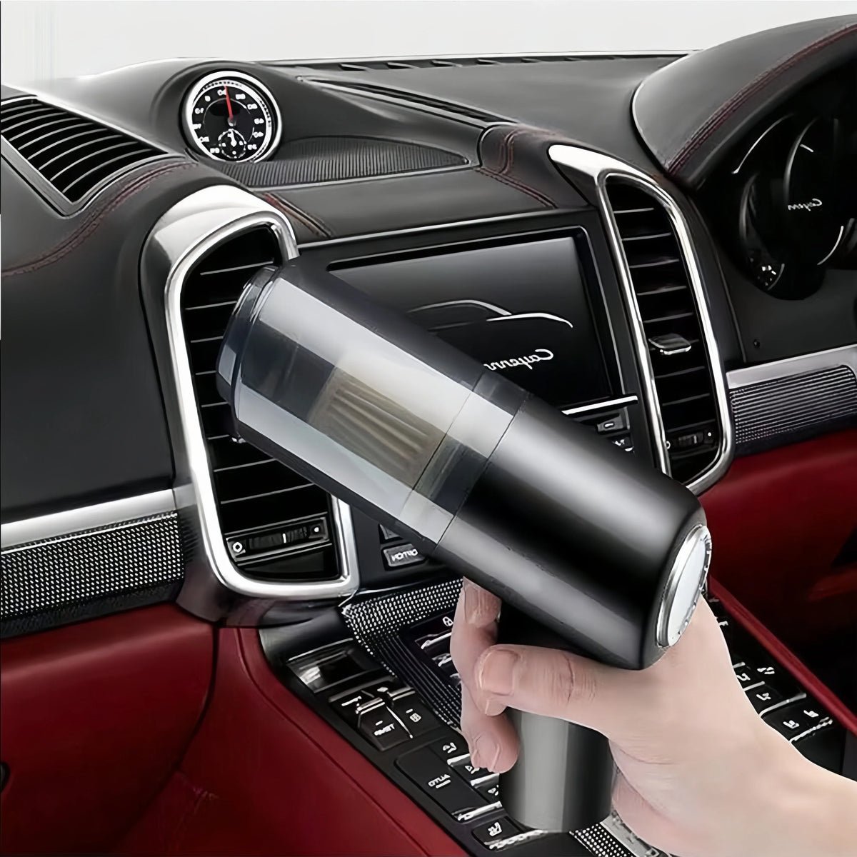 Mini Handheld Car Vacuum – Wireless 120W HEPA & Blower